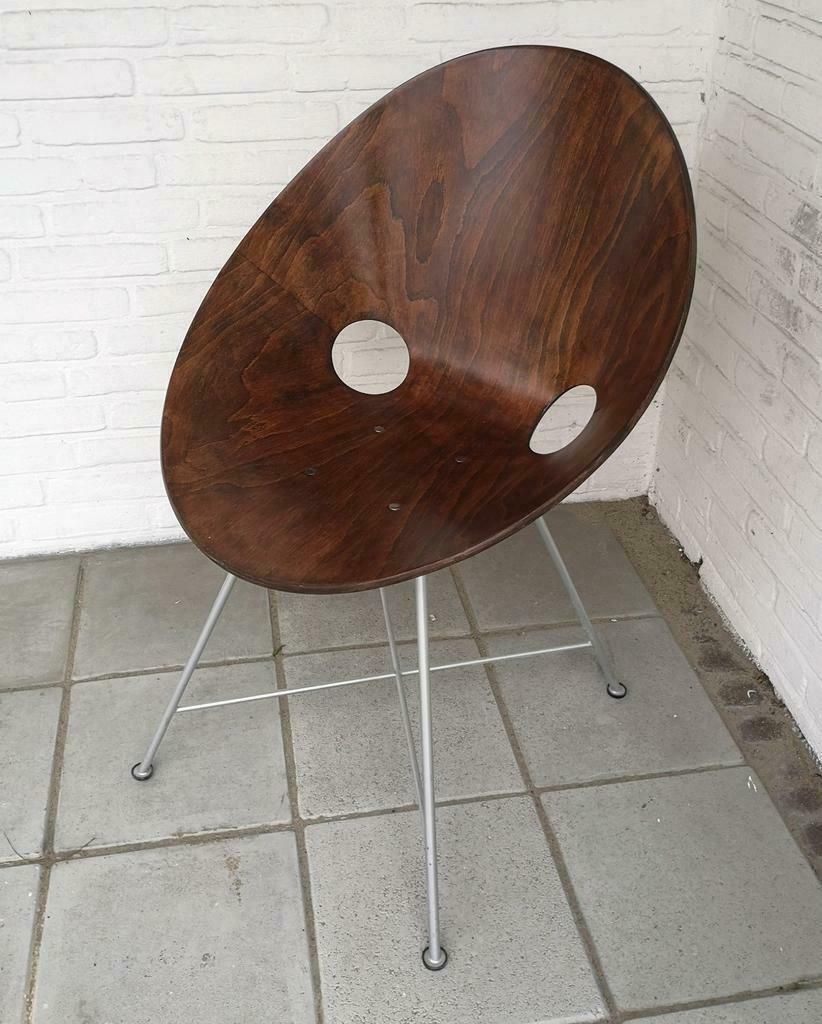 Eddie Harlis schelpstoel model S664-stoel voor Thonet