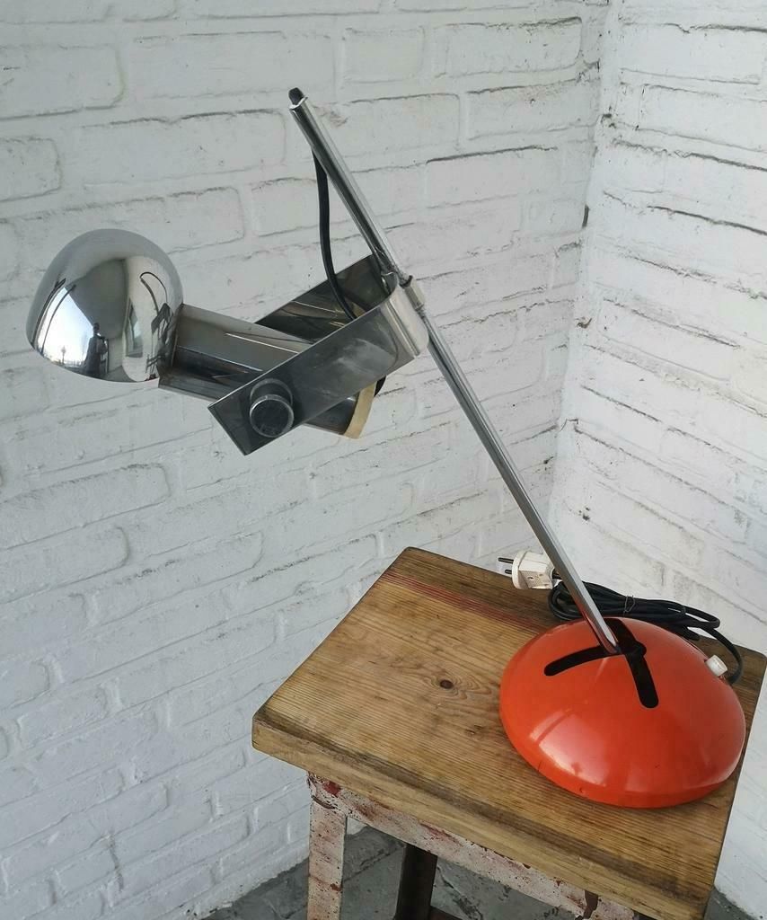 Vintage design bureaulamp Robert Sonneman Luci Italia T395