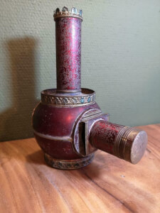 Toverlantaarn Lampascope Boule uit 1860-1880