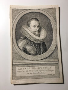 Portret van Ambrosius Spinola