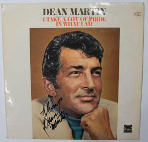 Gesigneerde Dean Martin LP